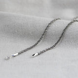 2.3mm Rope Chain 925 Silver Women Necklaces for Jewelry Making