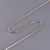 2mm Chain 925 Silver Fine Original S925 Silver Women Necklaces
