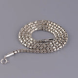 2mm Chain 925 Silver Fine Original S925 Silver Women Necklaces