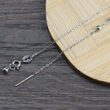 3mm Ball Link chain Bracelet 925 Silver Original Pure S925 Silver Bracelets