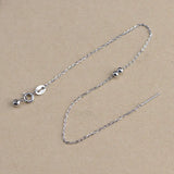 3mm Ball Link chain Bracelet 925 Silver Original Pure S925 Silver Bracelets