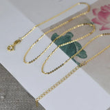 +5cm O chain Necklace 925 Silver Fine S925 Silver Women Necklaces