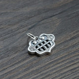 925 Silver Abacus Pendant S925 Thai Silver Pendants for Women Jewelry Making