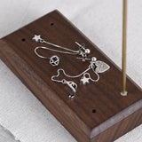 925 Silver Asymmetry Heart Hoop Earrings for Women