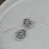 925 Silver Bat Earrings Women Jewelry S925 Sterling Drop Animal Vintage