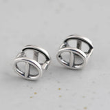 925 Silver Earrings Women Jewelry S925 Sterling Silver Stud Earring