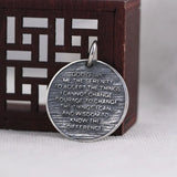 925 Silver Hands Pendant for Jewelry Making Women