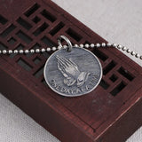 925 Silver Hands Pendant for Jewelry Making Women