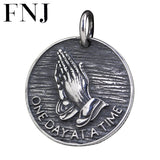 925 Silver Hands Pendant for Jewelry Making Women