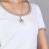 925 Silver MARCASITE Heart Pendant Women Opal