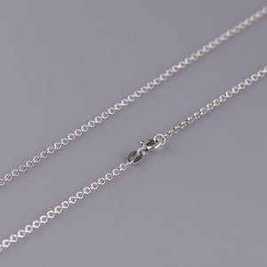 925 Silver O-Chain 2mm Vintage Necklace Men Women