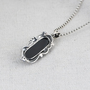 925 Silver Pendant Agate Pure S925 Sterling Silver Pendants