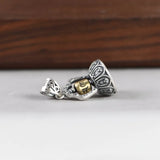 925 Silver Pendant Buddha Bell S925 Silver Pendants for Jewelry Making