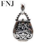 925 Silver Pendant Gawu Box Bag Cross S925 Silver Pendants Jewelry Women