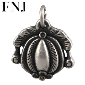925 Silver Pendant Vintage Lantern Pure S925 Silver Pendants