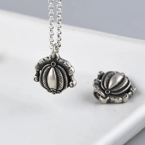 925 Silver Pendant Vintage Lantern Pure S925 Silver Pendants