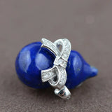 925 Silver Pendant S925 Sterling Silver Natural Lapis Lazuli Gourd