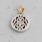 925 Silver Cat Round Pendant S925 Silver Pendants for Jewelry Making Women