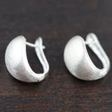 925 Silver Stud Earring Drawing S925 Sterling Silver Earrings for Women