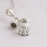 925 Silver Tassel Bell Pendant for Women