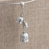925 Silver Tassel Bell Pendant for Women