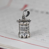 925 Silver Tower Pendant for Women S925 Sterling Silver Buddha Pendant