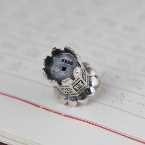 925 Silver Tower Pendant for Women S925 Sterling Silver Buddha Pendant