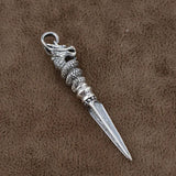 925 Silver Dragon Pendant for Women