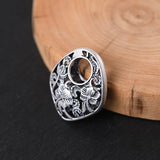 Pure S990 Sterling Silver Pendant for Women