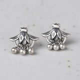 Animal Insect Earrings 925 Silver Stud Earring Women Jewelry Vintage