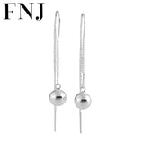 Ball Drop Earrings 925 Silver S925 Sterling Silver Earring for Women