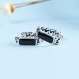 925 Silver Hoop Earrings for Women, Good Luck Jewelry