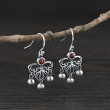 925 Silver Butterfly Earrings - Women's Fashion Jewelry