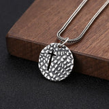 Round Pendant 925 Silver Pure S925 Thai Silver Women Jewelry 6mm Hole