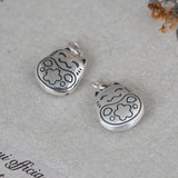 Cat Pendant 990 Silver Women Fine Jewelry Making