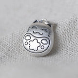 Cat Pendant 990 Silver Women Fine Jewelry Making