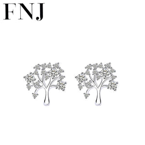 925 Silver Floral Earrings for Women