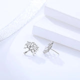 925 Silver Floral Earrings for Women