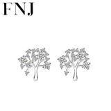 925 Silver Floral Earrings for Women