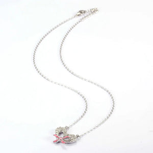 Heart Pendant Necklace Women 925 Silver Link Chain Jewelry