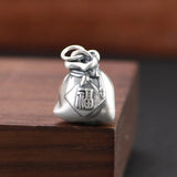 Money Bag Pendant 990 Silver Pure S990 Silver Pendants Women