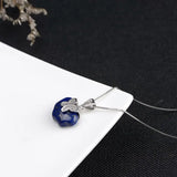 Lapis Lazuli Pendant 925 Silver for Jewelry Making