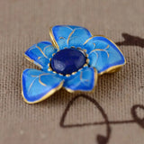 Natural Lapis Pendant 925 Silver Pure S925 Sterling Silver Pendants