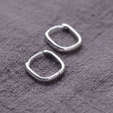 Tassel Hoop Earrings 925 Silver Original Pure S925 Sterling Silver Earring