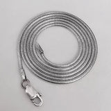 925 Silver Snake Chain Necklace Original S925 Thai Vintage