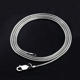 925 Silver Snake Chain Necklace Original S925 Thai Vintage