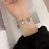 Star Charm Bracelet 925 Silver Original Pure S925 Silver Bracelet for Women