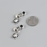 Taod Pendant 990 Silver Pure S990 Silver Pendants for Jewelry Making Women