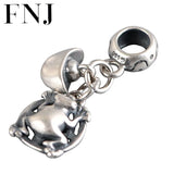 Taod Pendant 990 Silver Pure S990 Silver Pendants for Jewelry Making Women