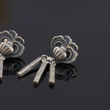 Tassel Earrings 925 Silver Original Sterling Drop Earring for Women Jewelry